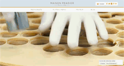 Desktop Screenshot of maisonpradier.com